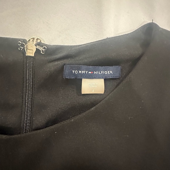 Tommy Hilfiger block faux leather dress - Picture 3 of 6